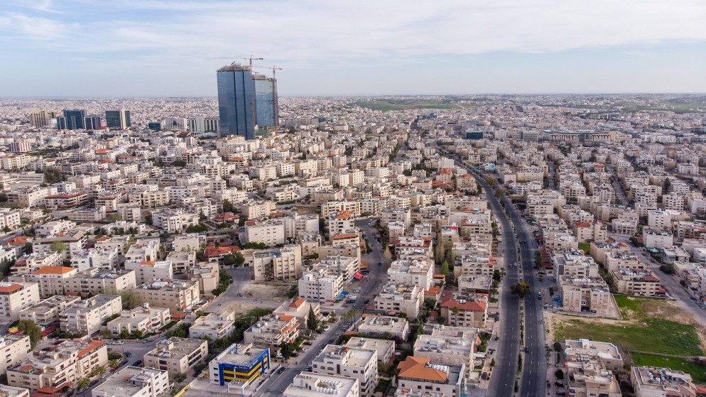 منظر عام لمدينة عمان