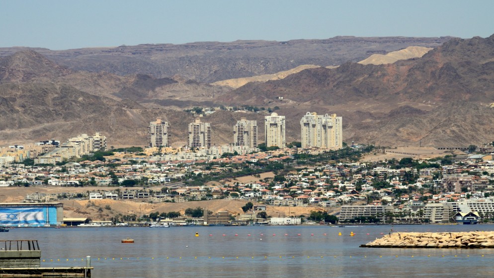 صورة لمدينة إيلات جنوبي الأراضي الفلسطينية المحتلة. (istockphoto)