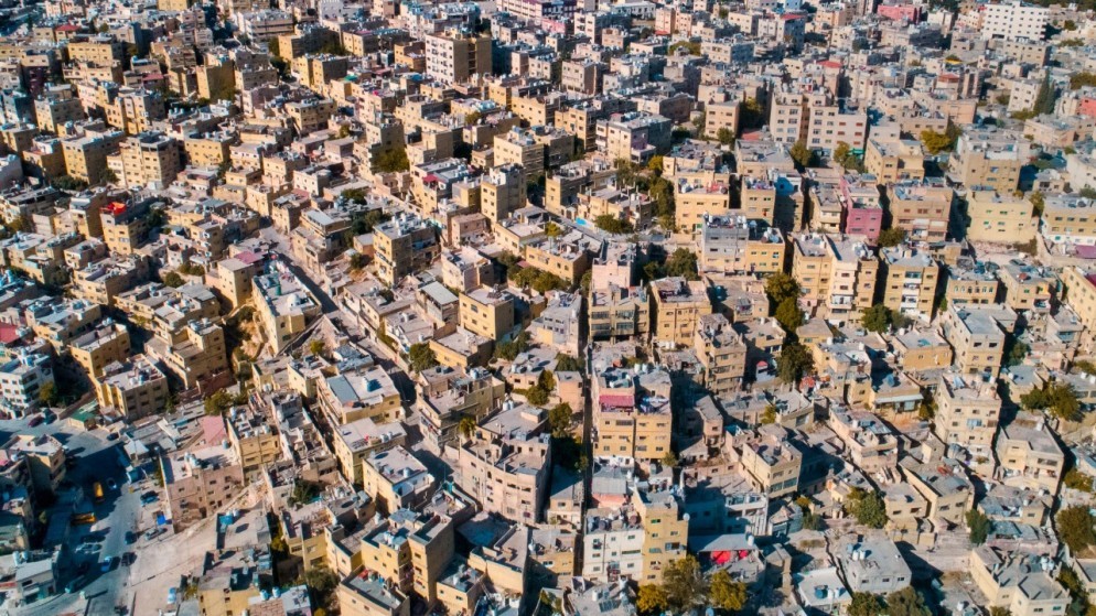 منظر عام للعاصمة عمّان. (المملكة)