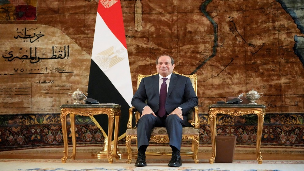الرئيس المصري عبد الفتاح السيسي.(رويترز)