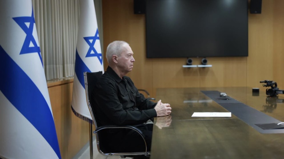 وزير جيش الاحتلال الإسرائيلي يوآف غالانت. (صفحة غالانت على إكس)