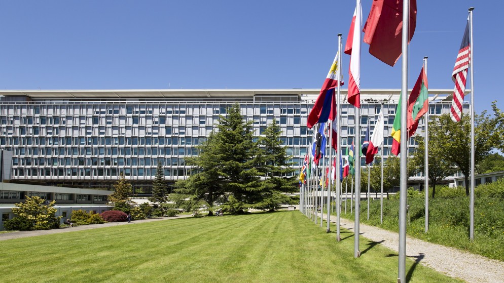 مقر منظمة الصحة العالمية التابعة للأمم المتحدة في جنيف. (shutterstock)