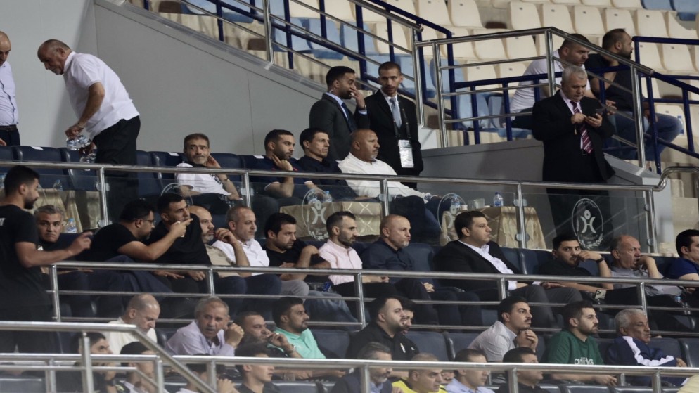 جانب من لقاء الوحدات والحسين إربد في نهائي كأس الأردن. (صلاح ملكاوي/ المملكة)