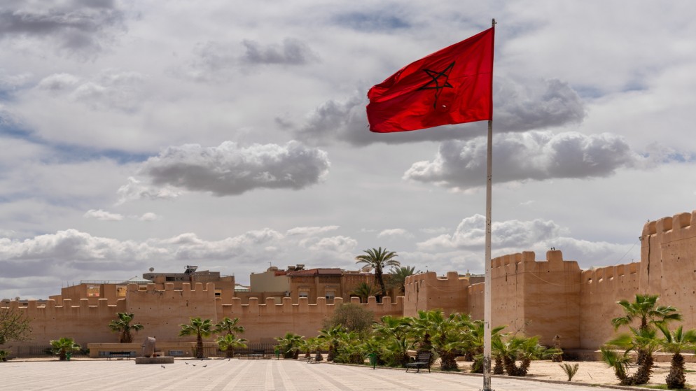 العلم المغربي في مدينة تارودانت. (istockphoto)