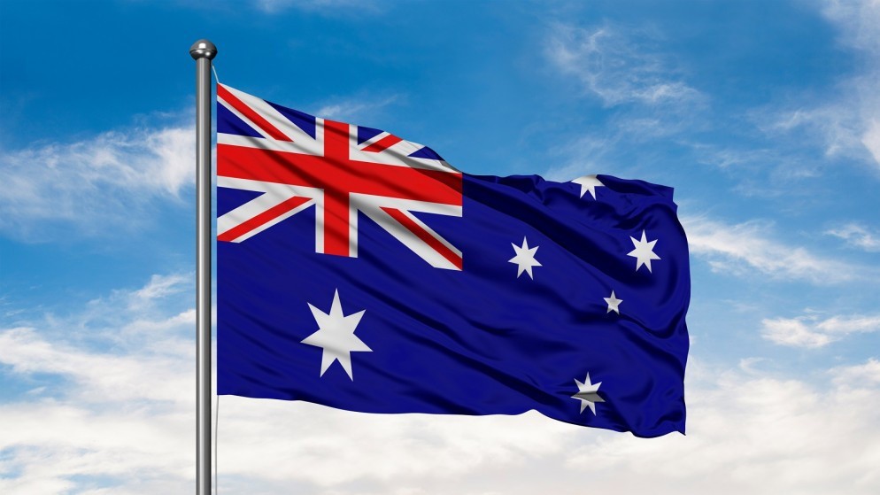 علم أستراليا. (shutterstock)