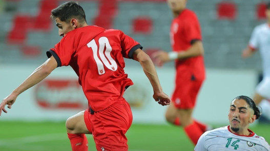  تعادل المنتخب الأولمبي تحت سن 23 مع نظيره السوري وديا 