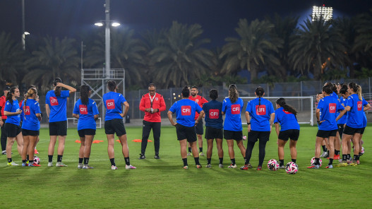  منتخب السيدات لكرة القدم يلتقي نظيره اللبناني ببطولة غرب آسيا الجمعة 