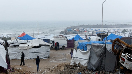  الأونروا: الظروف الشتوية القاسية في غزة تسببت بارتفاع حاد في الأمراض 