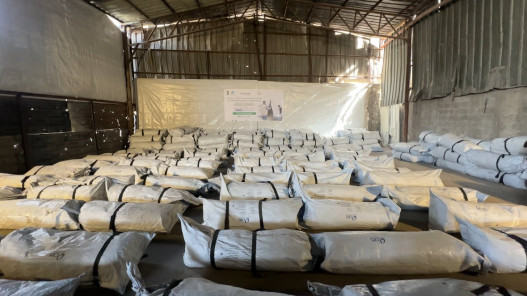  الهيئة الخيرية الهاشمية تواصل تنفيذ مشروع الخيام الإيوائية في غزة 