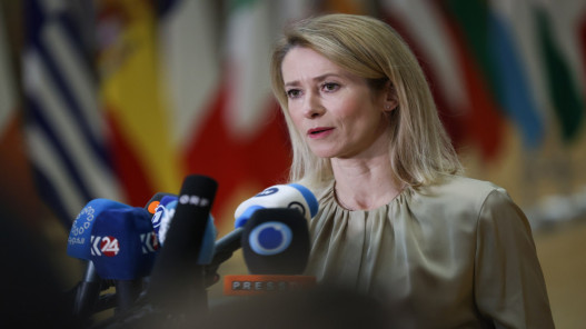  كالاس تدعو إلى "حل دبلوماسي" لملف إيران 