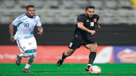  تعادل النشامى وكوستاريكا 2-2 في مباراة ودية 