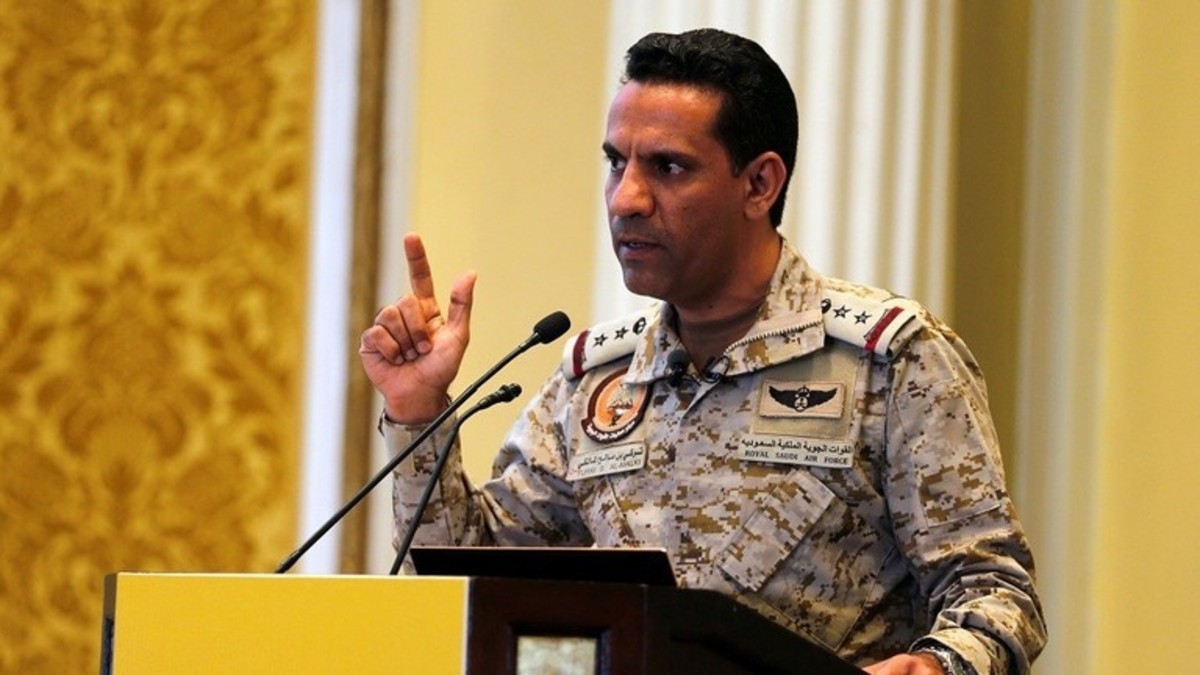 التحالف: اعتراض وتدمير صاروخ باليستي أطلق باتجاه الرياض