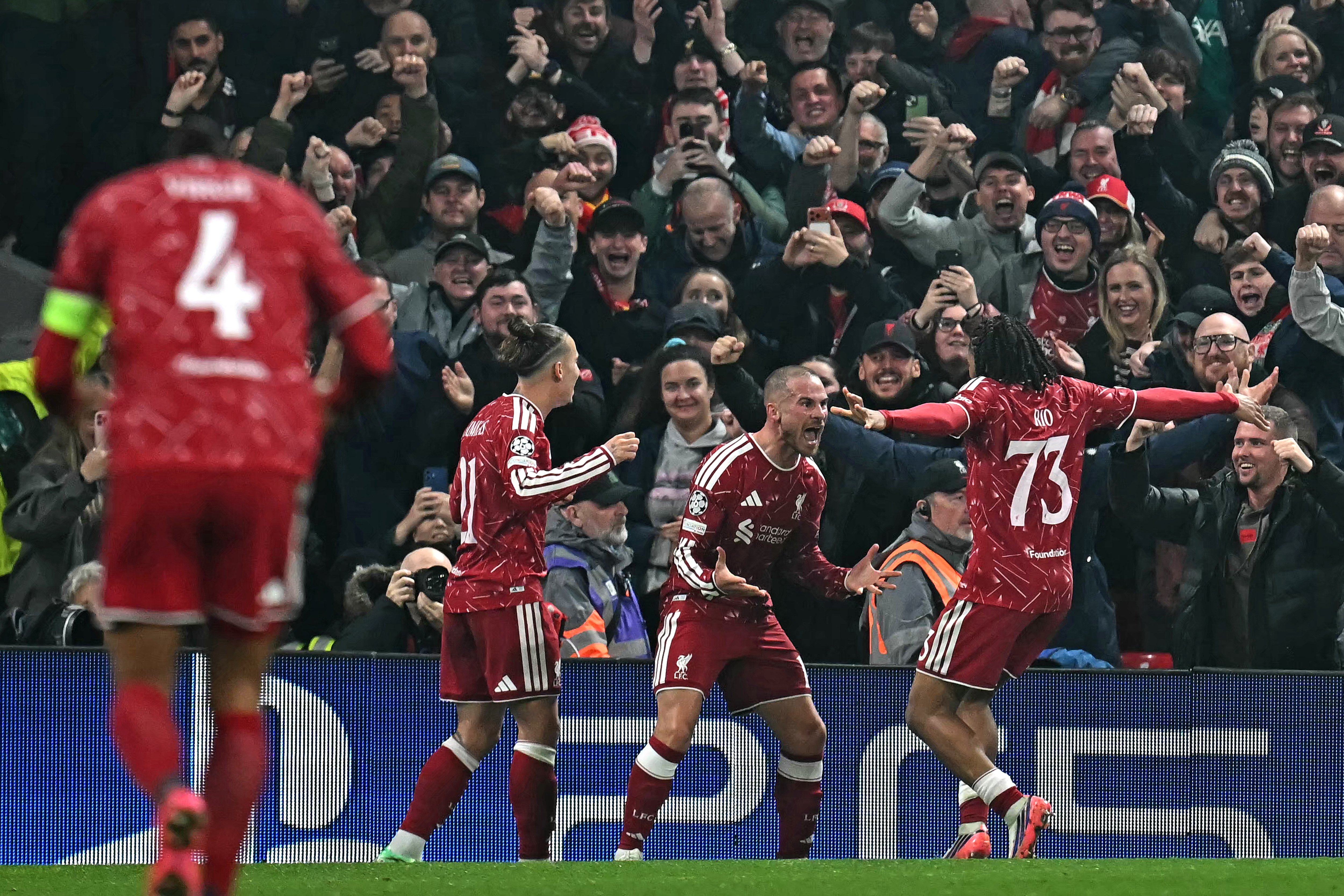 دوري أبطال أوروبا: ليفربول يقلب الطاولة على فياريال ويواصل العلامة الكاملة